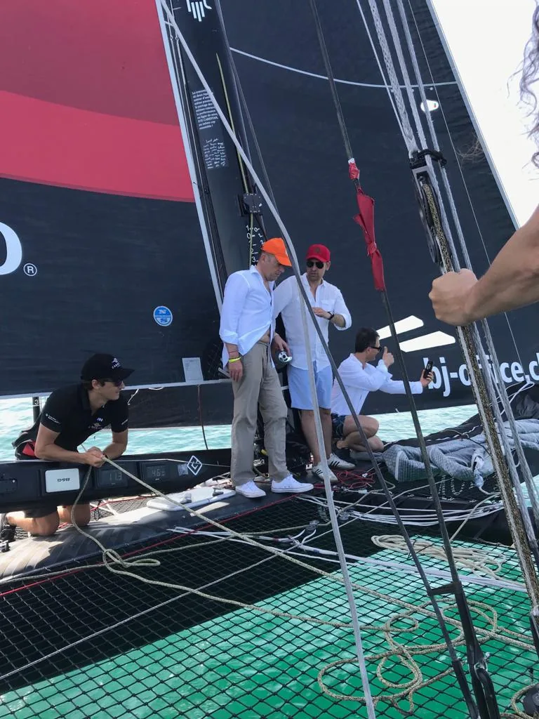RYC sailing school after an AIAR event in Rolle